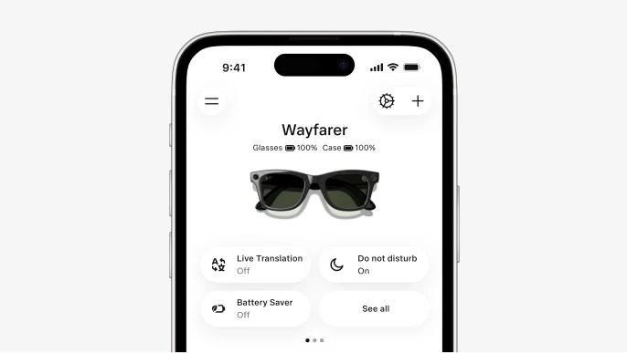 แอป Meta AI สำหรับจับคู่และตั้งค่า Rayban Meta